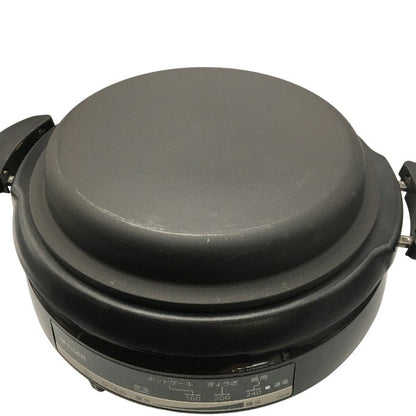 タイガー グリル鍋 3.5L プレート 2枚 タイプ 深鍋 焼肉 プレート 蓋 付き CQE-B200-TH 中古 Y4