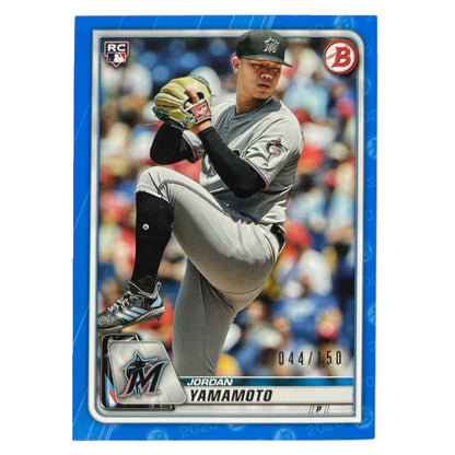 TOPPS MLBカード BOWMAN JORDAN YAMAMOTO MIAMI MARLINS /150 #6 中古 IT2