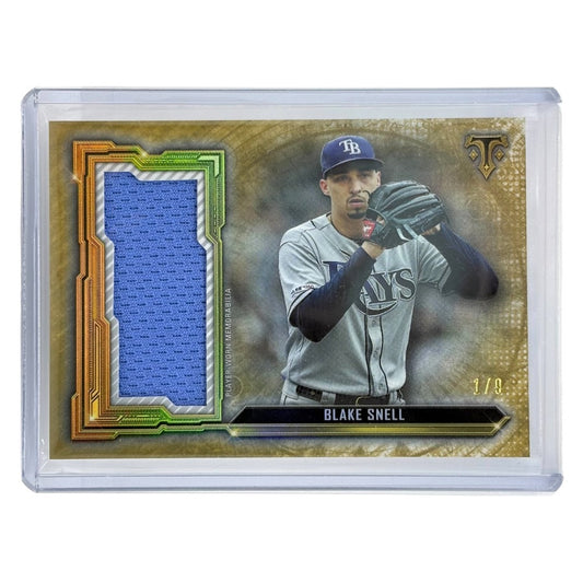 TOPPS MLBカード TRIPLE THREADS BLAKE SNELL TAMPA BAY RAYS /9 #SJR-BS 中古 IT1