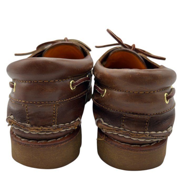 Timberland ティンバーランド 3EYE デッキシューズ 30003 7.5W(約25.5cm) 靴 革靴 シューズ メンズ レザー 中古 W４