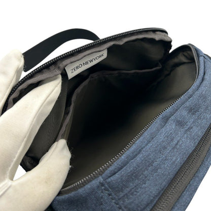 ZERO NEWYORK ゼロニューヨーク アストリア ショルダーバッグ 81062 メンズ 鞄 斜め掛け 肩掛け ポケット多め 中古 W４
