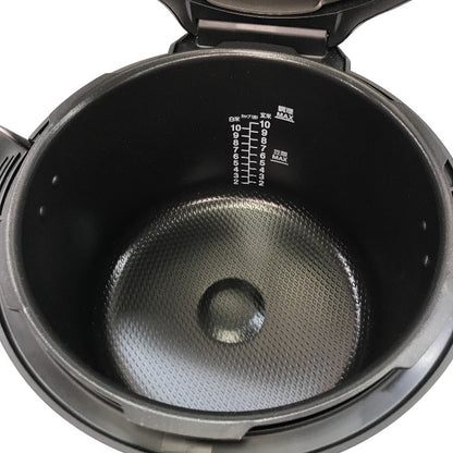 ティファール T-fal 電気圧力鍋 クックフォーミー 6L スロークッキング対応 2人～6人分 ブラック CY8751 中古 Y1