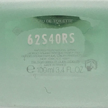 GIORGIO ARMANI ジョルジオ アルマーニ アクア ディ ジオ オードトワレ 香水 レディース 100ml EDT スプレー 中古 T1