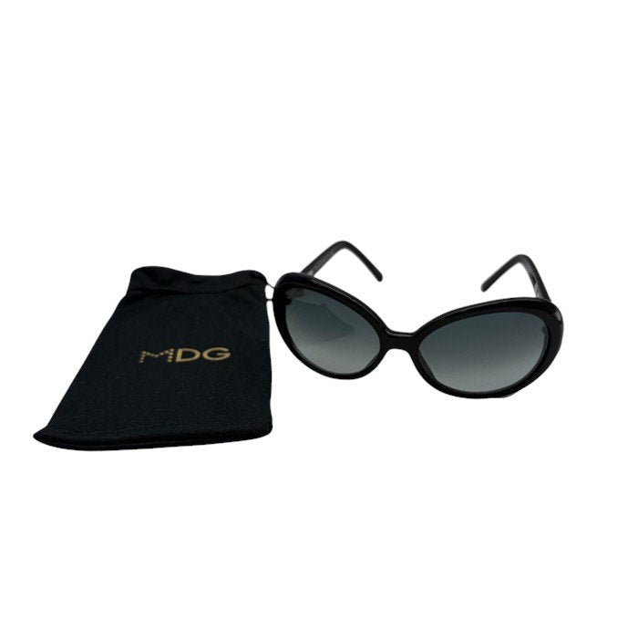 DOLCE&GABBANA ドルチェ＆ガッバーナ サングラス レディース マドンナモデル MDG プラスチック 樹脂 ブラック DG4096 中古 W1