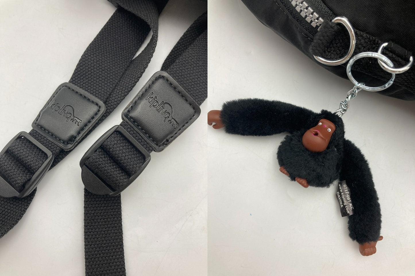 キプリング Kipling Firefly Up 2way ミニリュック ショルダーバッグ K12887 中古 D4