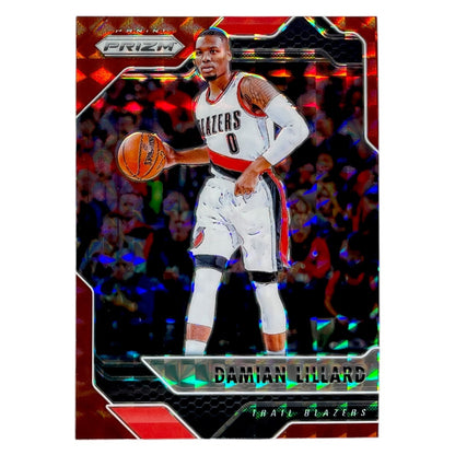 PANINI NBAカード PRIZM DAMIAN LILLARD TRAIL BLAZERS #14 中古 IT2