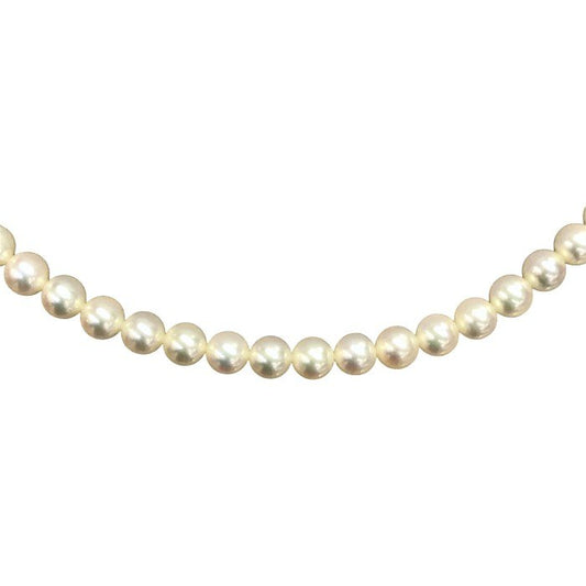 MIKIMOTO ミキモト パール ネックレス レディース 本真珠 5.6～6.0mm 38cm 中古 T1