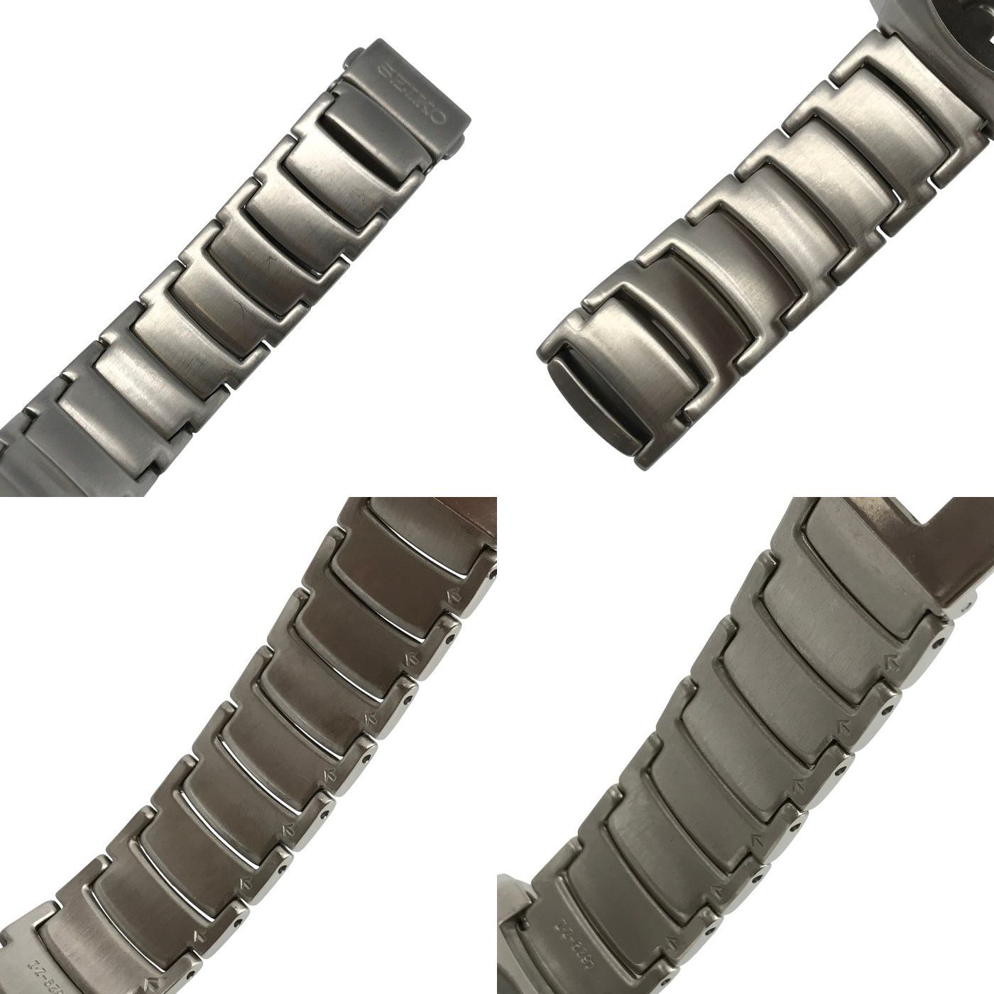 SEIKO セイコー KINETIC 腕時計 メンズ アナログ クォーツ デイト SS キネティック 発電 シルバー/イエロー 5M42-0E70 中古 T1