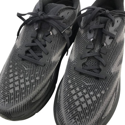 HOKA ONE ONE ホカオネオネ ランニングシューズ クリフトン 9/1127895 ブラック 31cm 中古 Y1
