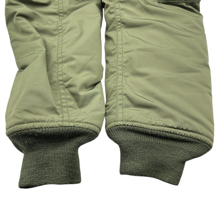 ALPHA INDUSTRIES SENSE OF PLACE アルファインダストリーズ センスオブプレイス ノーカラーコート M レディース MA-1 アウター 秋 冬 カーキ 中古 W４