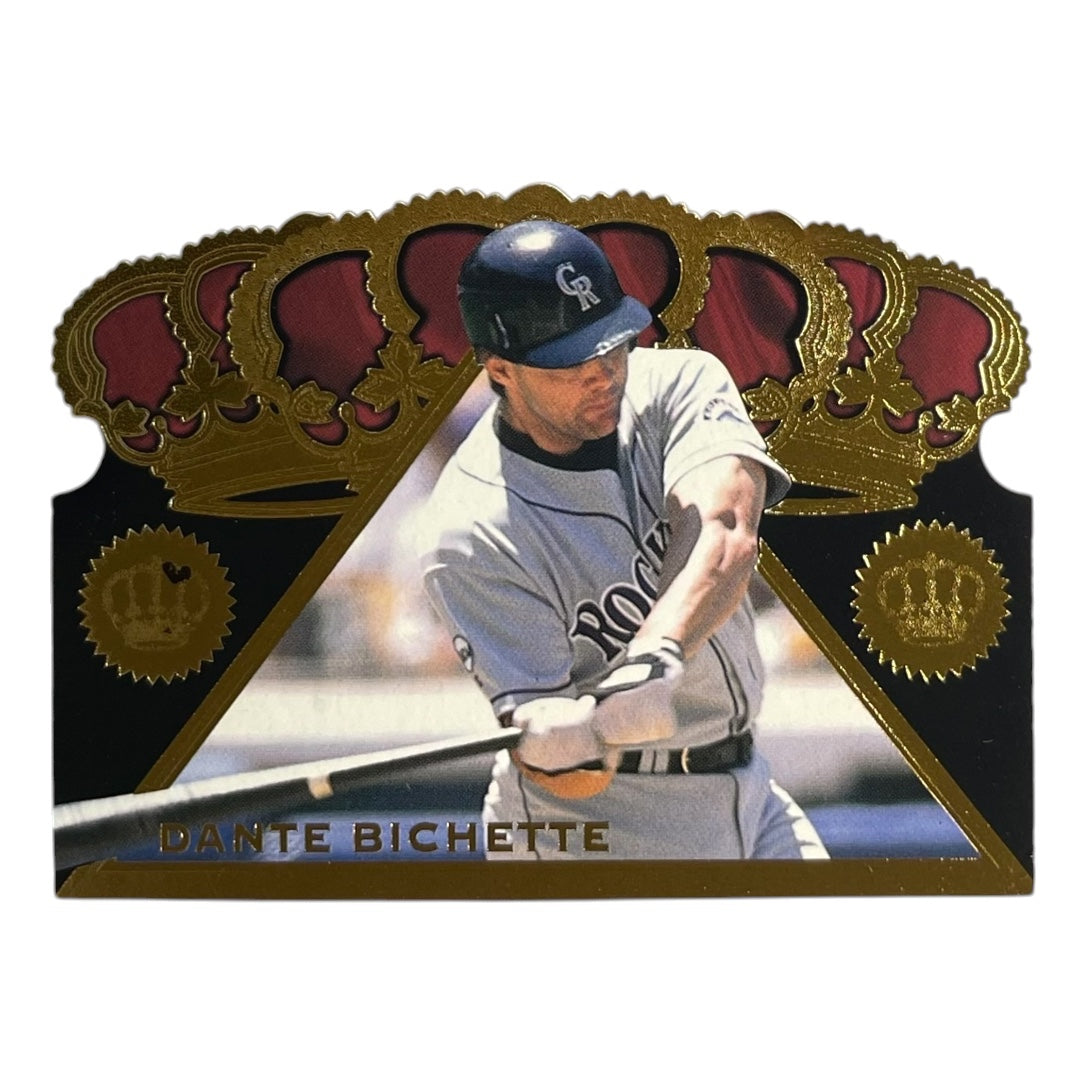 PACIFIC MLBカード CROWN COLLECTION TRIPLE CROWN DIE-CUTS DANTE BICHETTE COLORADO ROCKIES #TC14 中古 IT2
