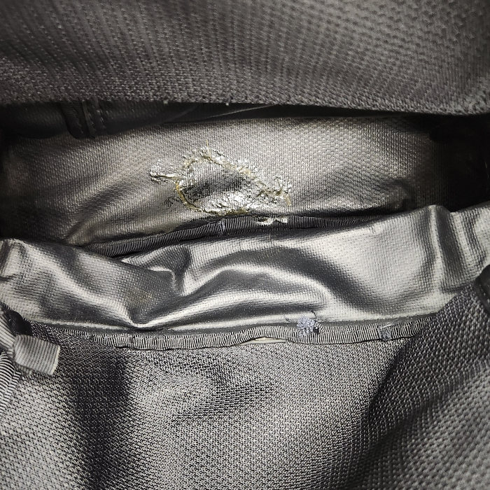 LUGGAGE LABEL ラゲッジレーベル NEW LINER DAYPACK デイパック リュック ニューライナー PVC ブラック 960-09289 中古 T1