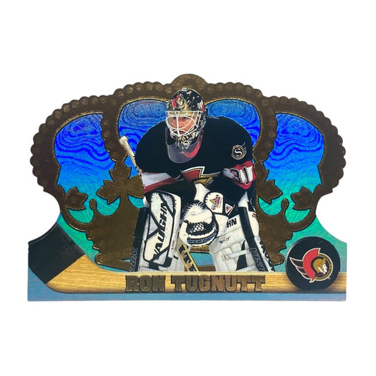 Pacific NHLカード CROWN ROYALE DIE CUT RON TUGNUTT SENATORS #93 中古 IT2