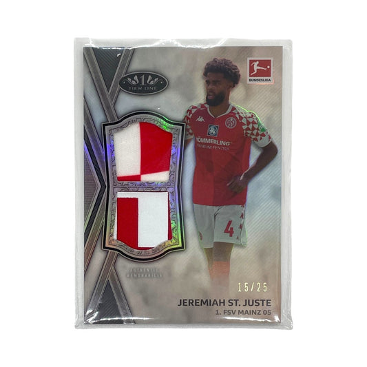 TOPPS サッカーカード TIER ONE JEREMIAH ST. JUSTE MAINZ 05 15/25 #TDR-JS 中古 IT1