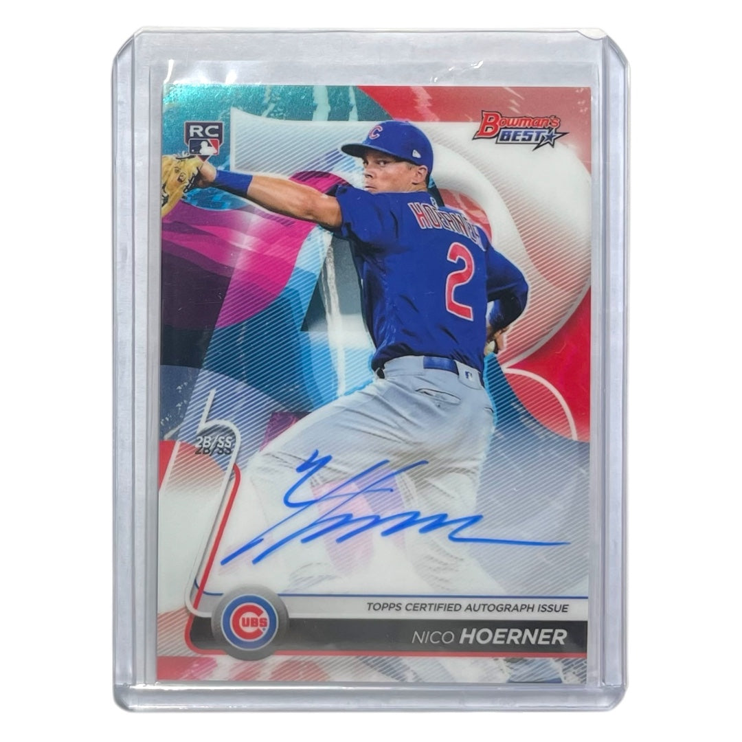 TOPPS MLBカード BOWMAN'S BEST NICO HOERNER CHICAGO CUBS #B20-NH 中古 IT2