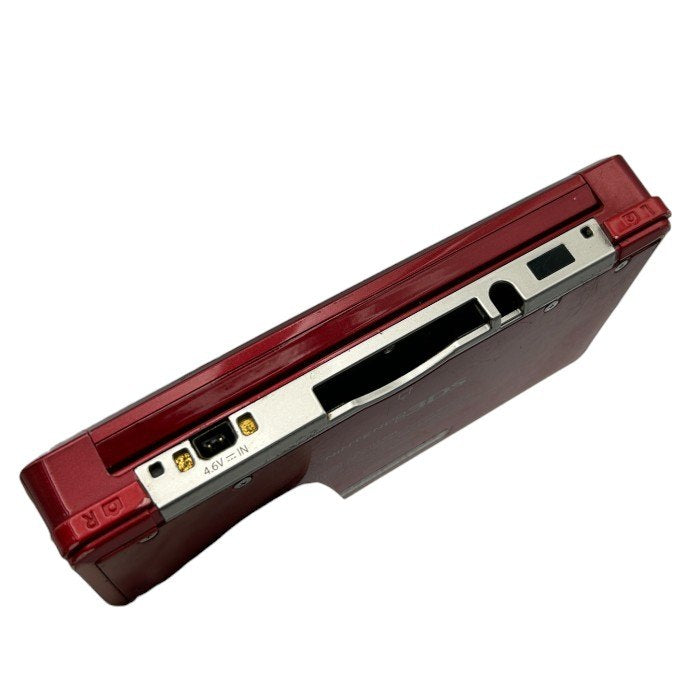 Nintendo 3DS フレアレッド CTR-001 本体 モンスターハンターXX 拡張スライドパッド セット 任天堂 ゲーム ニンテンドー ハード 中古 W４