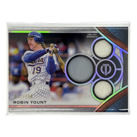 TOPPS MLBカード TRIBUTE ROBIN YOUNT MILWAUKEE BREWERS 031/150 #TTR-RY 中古 IT1