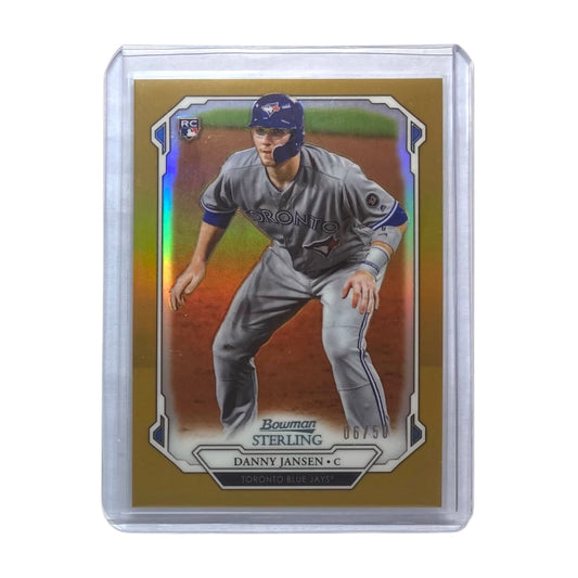 TOPPS MLBカード BOWMAN STERLING DANNY JANSEN TORONTO BLUE JAYS /50 #BSR-95 中古 IT2