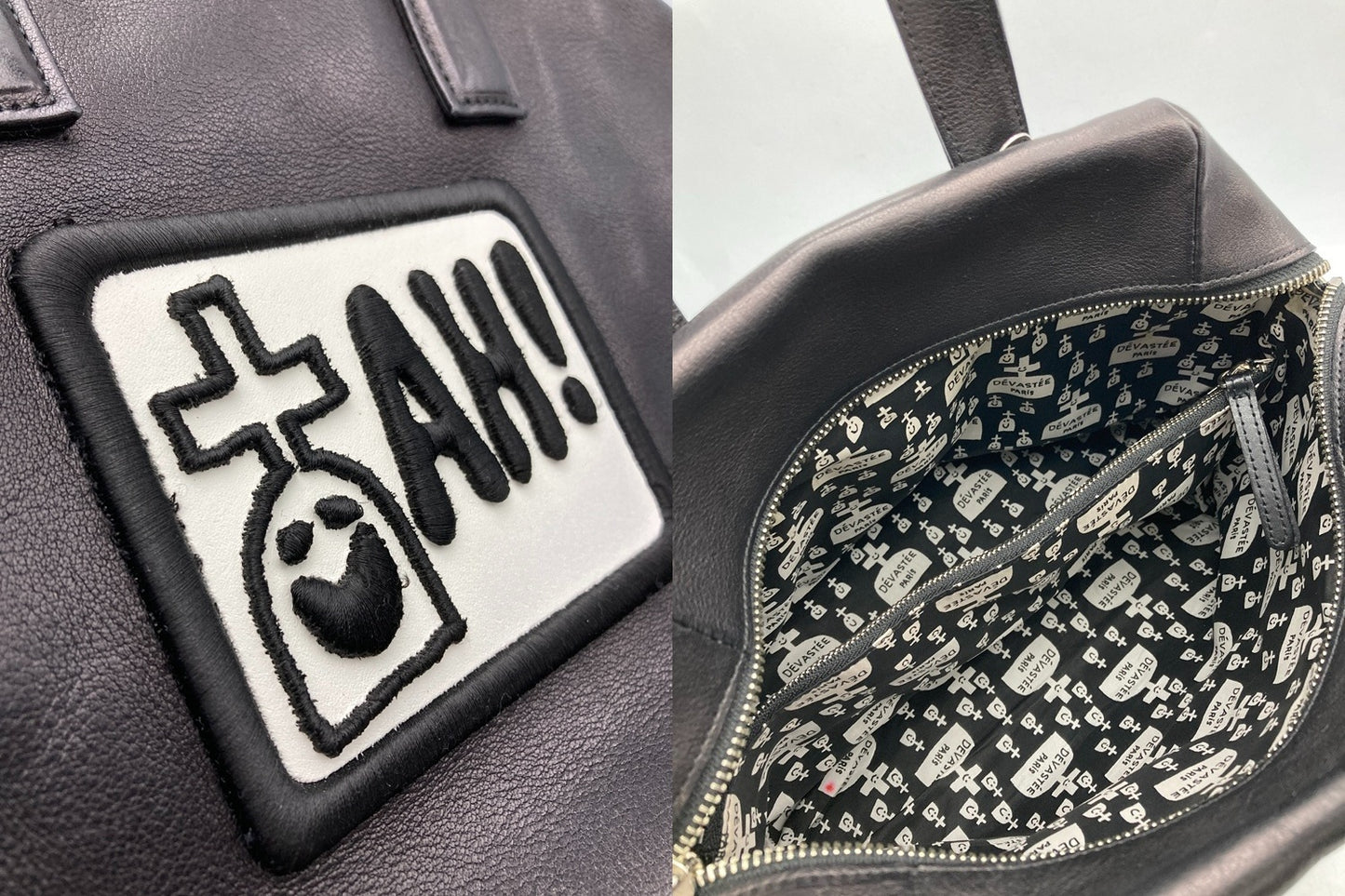 DEVASTEE ディバステ レザー ハンドバッグ 中古 D4