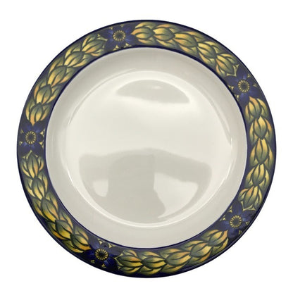 ロイヤルコペンハーゲン ブルーフェザン カップ/ソーサー/プレート セット ペア モーニングセット Blue Pheasant 羽模様 中古 T1