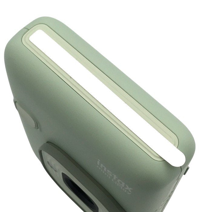 FUJIFILM instax mini LiPlay チェキ ハイブリッドインスタントカメラ MATCHA GREEN スマホプリンター 1台2役 INS LIPLAY C GREEN VN 中古 T1