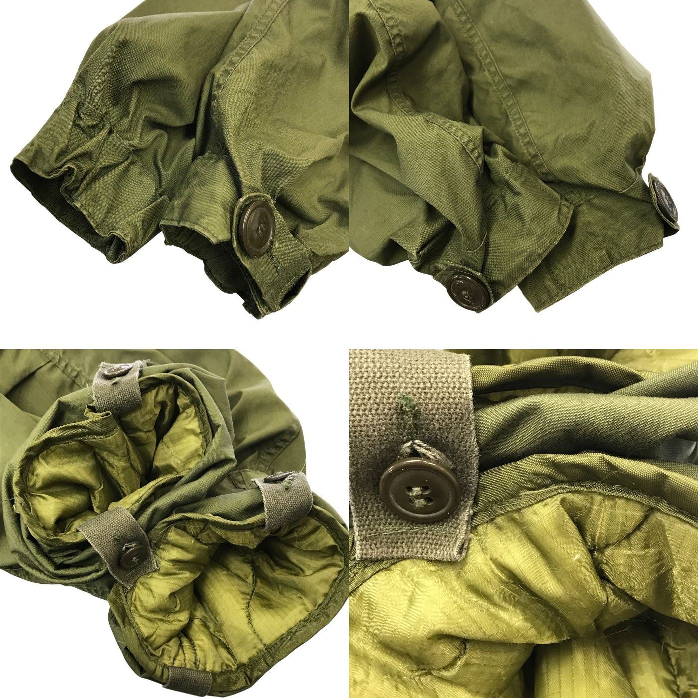 US.ARMY M1951 モッズコート メンズ ライナー付き ミリタリー コットン ヴィンテージ フィッシュテール パーカ カーキ Mサイズ 55-B-4982-20 中古 T1