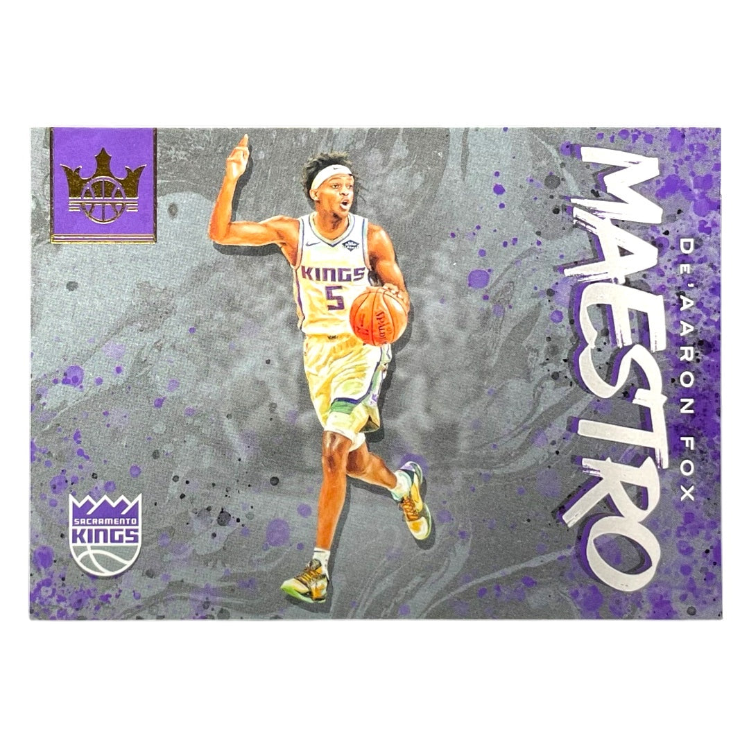 PANINI NBAカード COURT KINGS DE’AARON FOX SACRAMENTO KINGS #30 中古 IT2