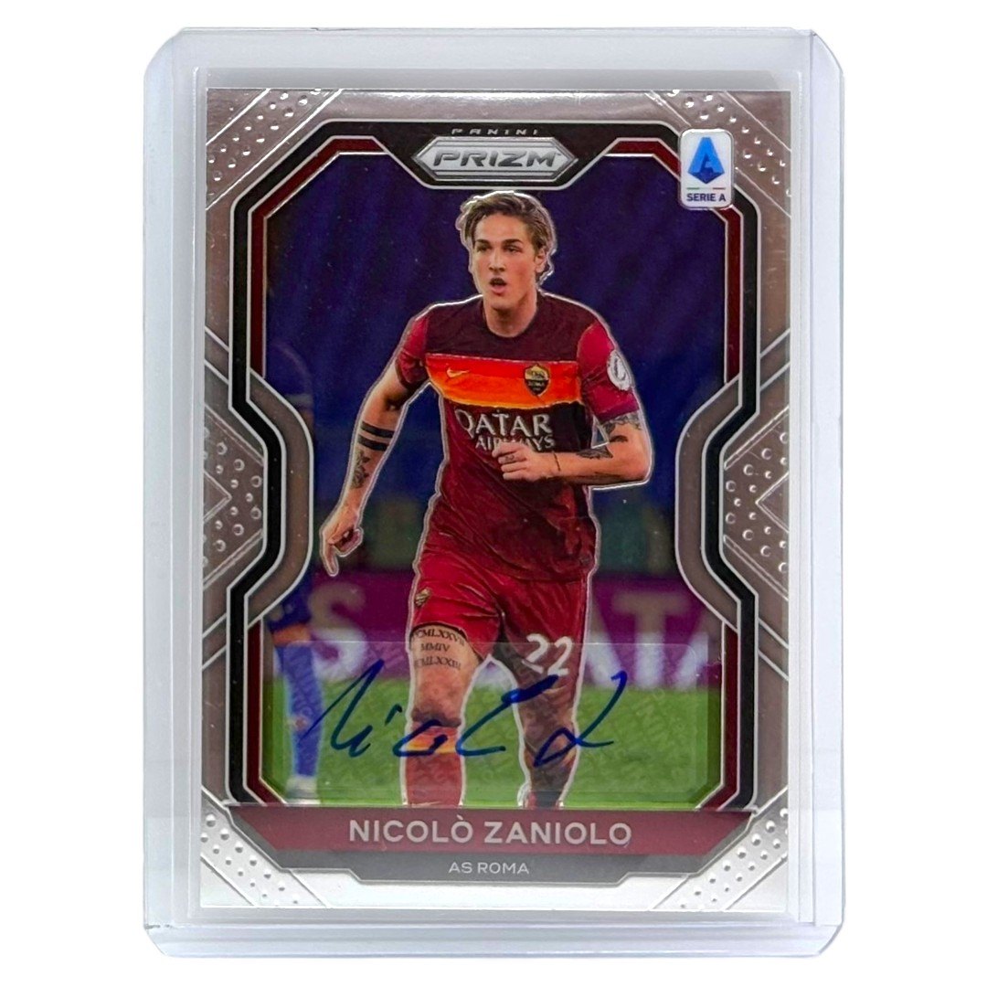 PANINI サッカーカード CHRONICLES PRIZM NICOLO ZANIOLO ROMA /500 #23 中古 IT1