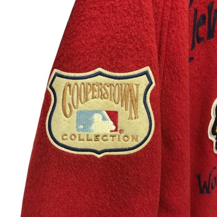 インディアンス INDIANS スタジャン L MLB 野球 アウター ジャケット メンズ 秋 冬 中古 W1