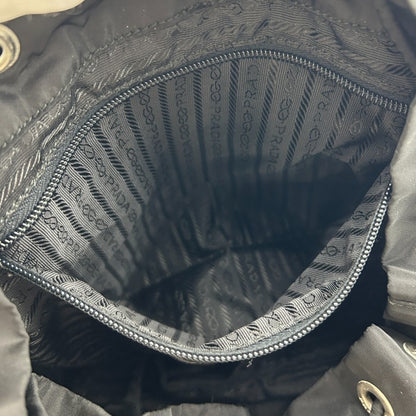 PRADA プラダ リュックサック ナイロン ブラック ブランド レディース おしゃれ バックパック バッグ 鞄 中古 W４