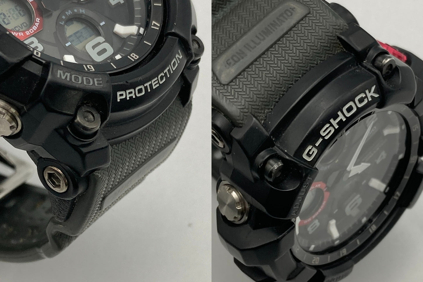 CASIO カシオ Gショック マスターオブG マッドマスター タフソーラー 腕時計 GWG-100-1A8JF メンズ 中古 D4