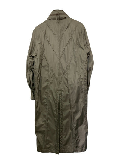 ISSEY MIYAKE イッセイミヤケ パラシュートコート ME83FA032 08AW サイズ2 カーキ 中古 D4