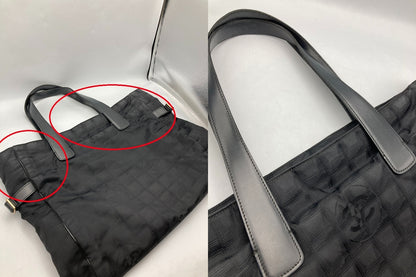 CHANEL シャネル ニュートラベルライン トートGM 中古 D4