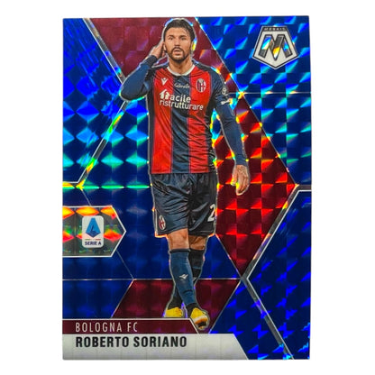 PANINI サッカーカード MOSAIC SERIE A PRIZM ROBERTO SORIANO BOLOGNA /99 #28 中古 IT2