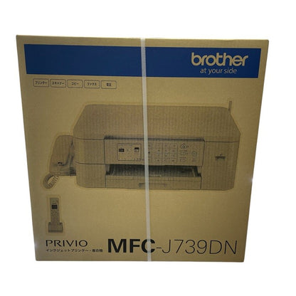 ブラザー プリンター A4インクジェット複合機 MFC-J739DN FAX 電話機 Wi-Fi スマホ・タブレット接続 中古 R1