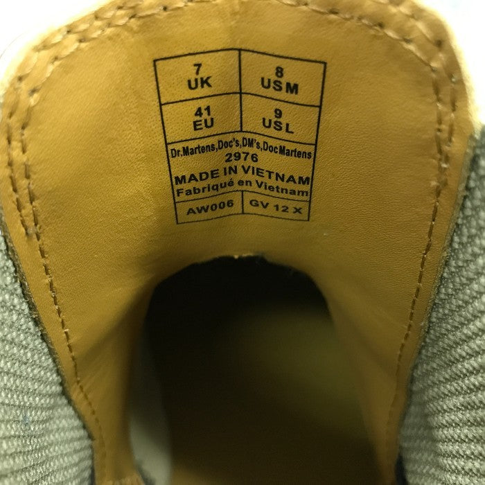 Dr.Martens ドクターマーチン NUBUCK チェルシーブーツ メンズ サイドゴア ヌバック ベージュ UK7(26cm) 2976 中古 T1