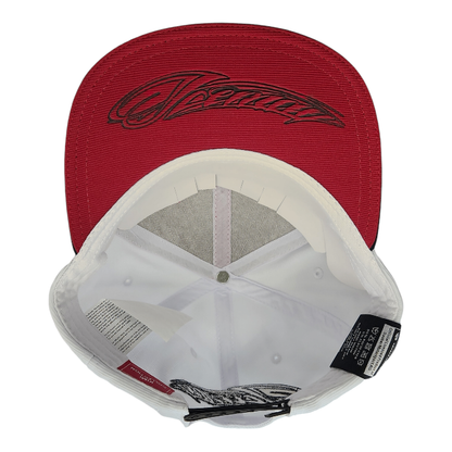 ALFA ROMEO アルファロメオ キャップ ユニセックス キミ ライコネン レーシングF1チーム スナップバック 帽子 レッド/ホワイト 中古 T1