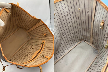 LOUIS VUITTON ルイヴィトン モノグラム ネヴァーフル MM トートバッグ M40156 中古 D4