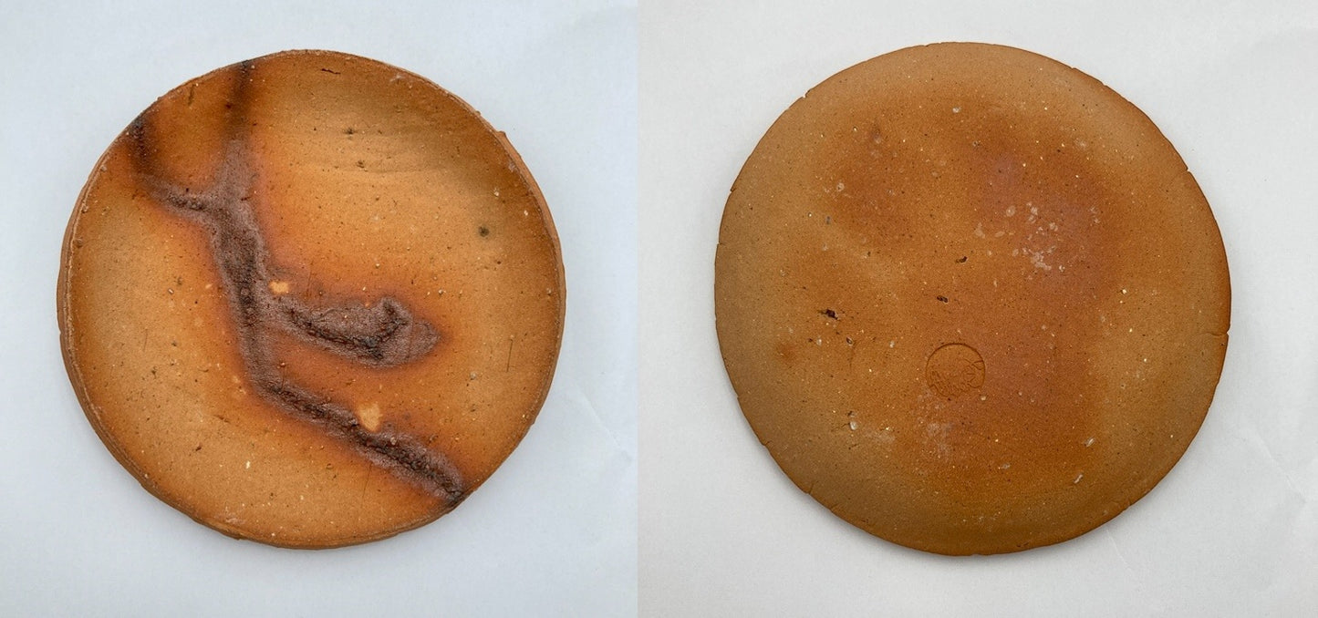 山本由紀子 焼メ 皿 5枚 中古 D4