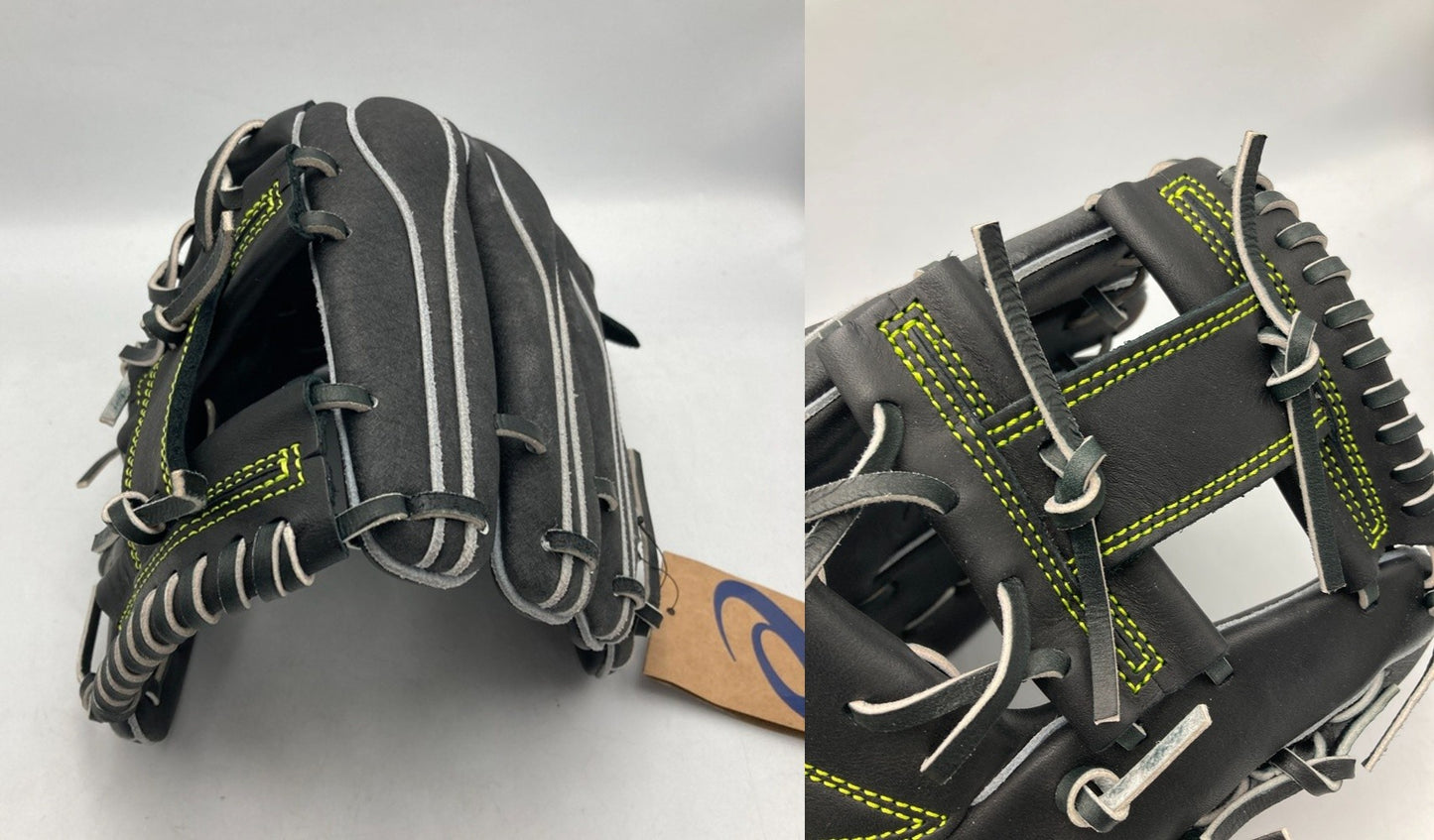 asics(アシックス) 野球 硬式 グローブ グラブ AQUATECT内野手用 3121B293 005(ブラック/Fイエロー) LH 中古 D4
