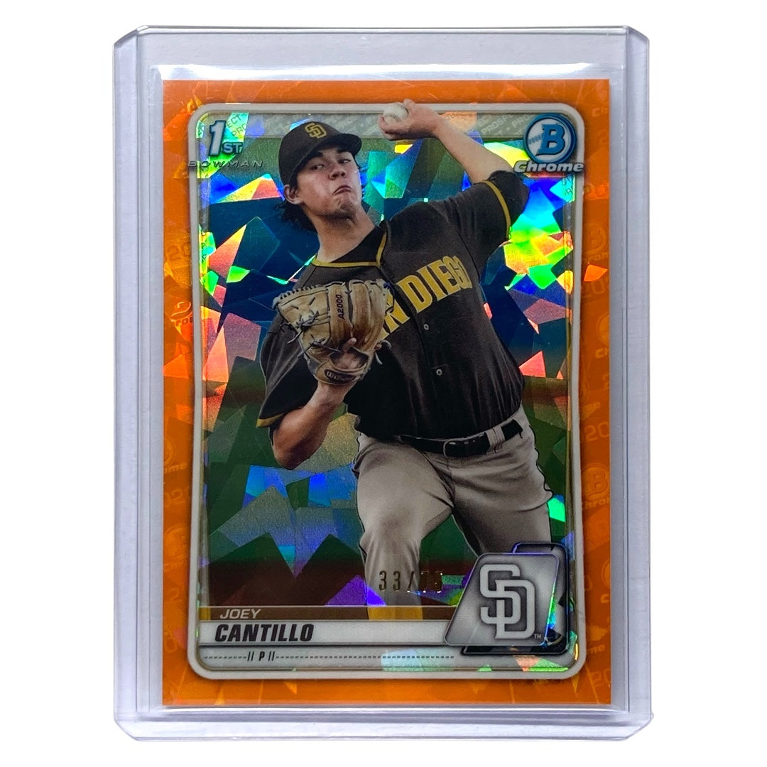 TOPPS MLBカード BOWMAN CHROME JOEY CANTILLO PADRES 33/75 #BCP-76 中古 IT2