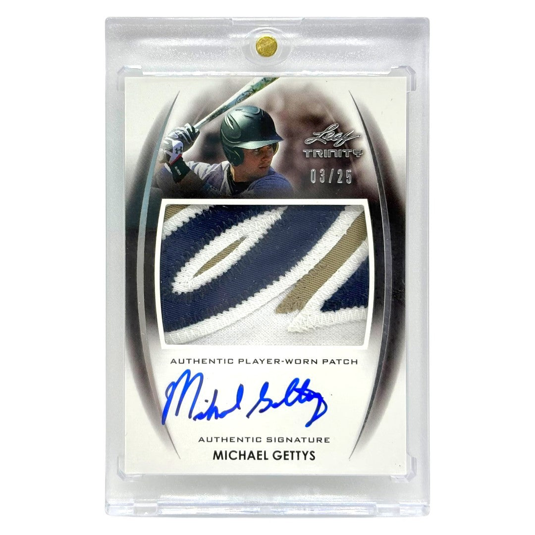 Leaf MLBカード TRINITY MICHAEL GETTYS /25 #PA-MG1 中古 IT1
