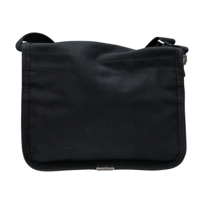 PORTER GIRL ポーター ガール NAKED ネイキッド ショルダーバッグ M レディース キャンバス 斜め掛け メッセンジャー ネイビー 667-19472 中古 T1