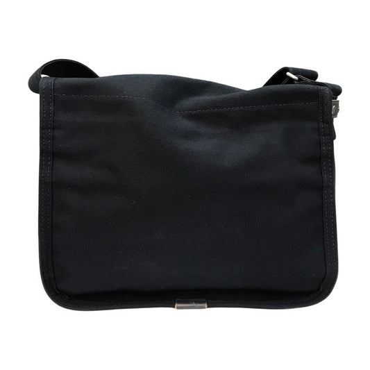 PORTER GIRL ポーター ガール NAKED ネイキッド ショルダーバッグ M レディース キャンバス 斜め掛け メッセンジャー ネイビー 667-19472 中古 T1