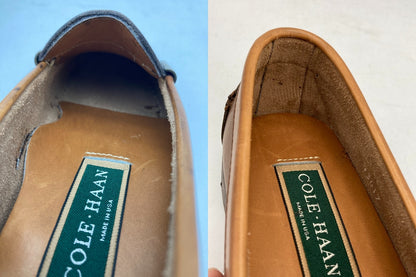 COLE HAAN コールハーン ペニーローファー F3417 USA製 サイズ8 レディース 中古 D4