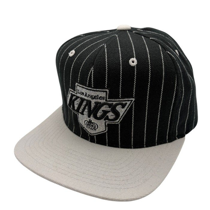 mitchell＆ness ミッチェル＆ネス ロサンゼルス キングス キャップ メンズ 帽子 ストライプ カジュアル ストリート 中古 W４