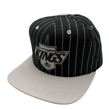 mitchell＆ness ミッチェル＆ネス ロサンゼルス キングス キャップ メンズ 帽子 ストライプ カジュアル ストリート 中古 W４