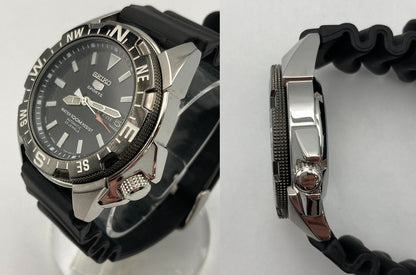 SEIKO 5 SPORTS セイコー5スポーツ オートマティック 腕時計 SNZE81J2 逆輸入品 中古 D4
