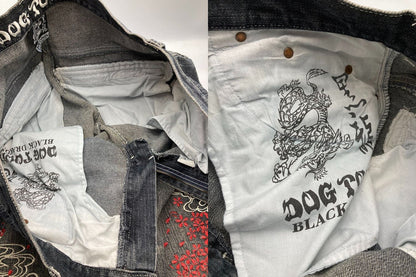 DOG TOWN ドッグタウン 黒龍 デニムパンツ DTB-3179 中古 D4