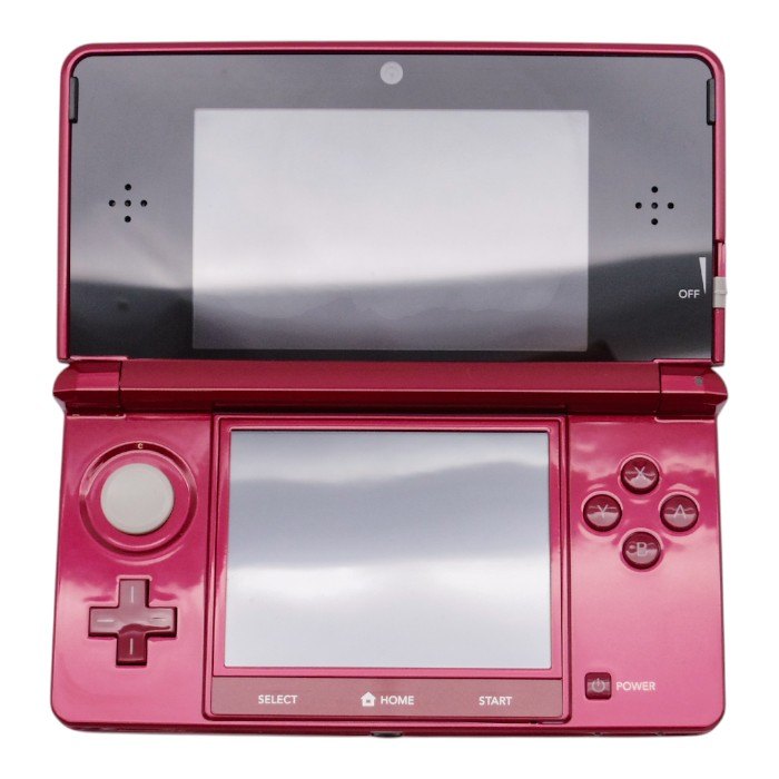 任天堂 ニンテンドー3DS メタリックレッド CTR-001(JPN) 本体 中古 a1